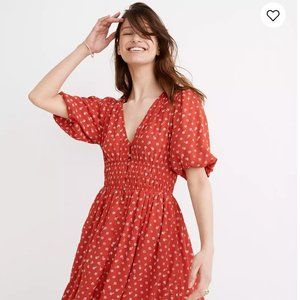 Madewell Sophia Mini dress in Bandana Flower